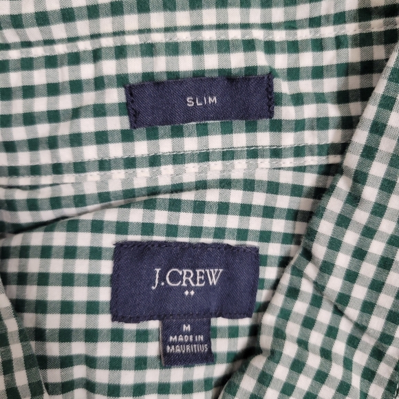 Four (4) J.Crew Medium Slim Fit Button Down Shirts - Picture 2 of 3
